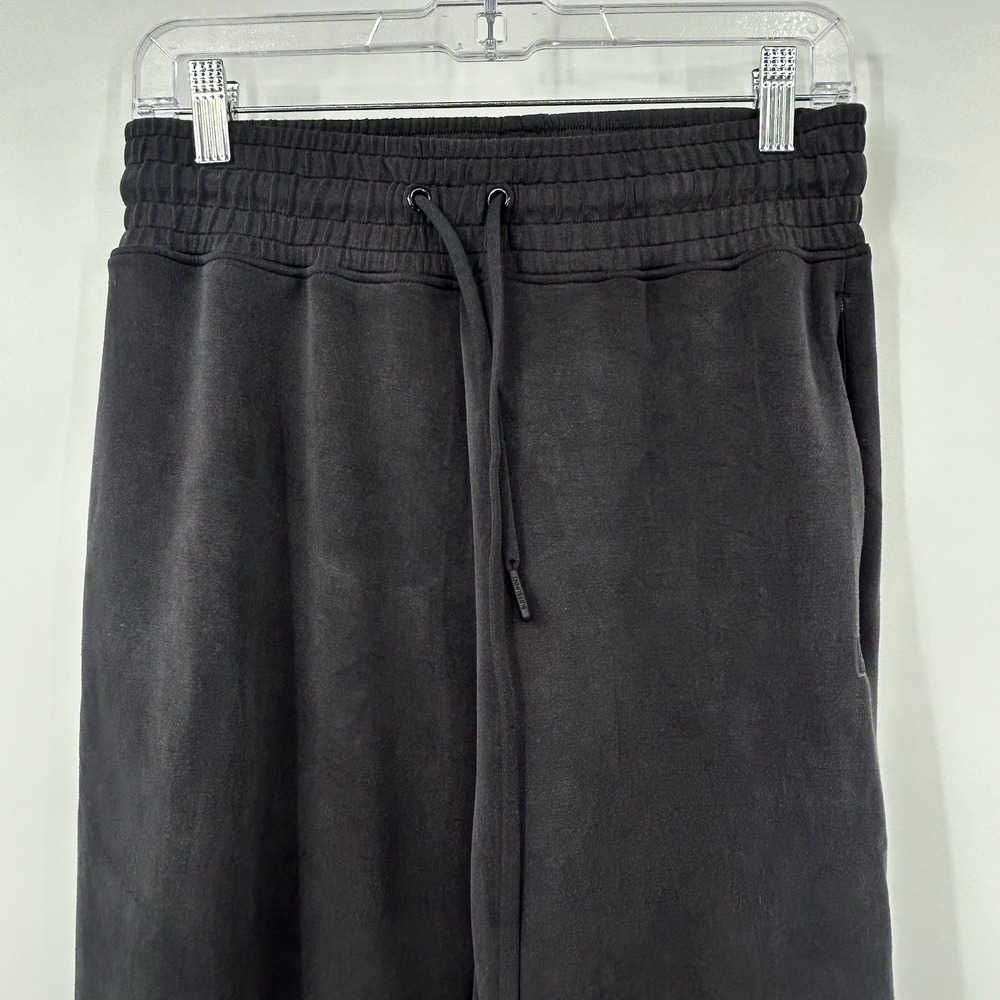 Buff Bunny Charcoal Grey Drawstring Jogger Pants Small Soft Athleisure Sweatpant - Picture 2 of 7